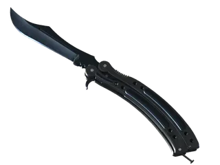 ★ Butterfly Knife | Blue Steel