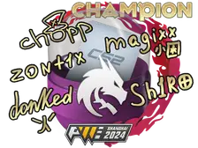 Shanghai 2024 Champions Autograph Capsule