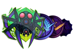 Shattered Web Sticker Collection