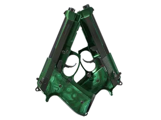 Dual Berettas | Polished Malachite