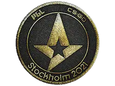Patch | Astralis (Gold) | Stockholm 2021