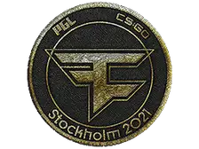 Patch | FaZe Clan (Gold) | Stockholm 2021