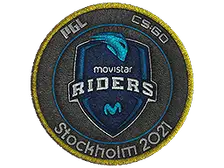 Patch | Movistar Riders | Stockholm 2021