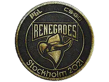 Patch | Renegades (Gold) | Stockholm 2021