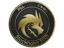 Patch | Team Spirit (Gold) | Stockholm 2021