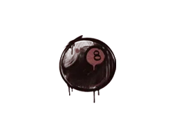 Sealed Graffiti | 8-Ball (Brick Red)