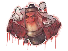 Sealed Graffiti | Blood Boiler