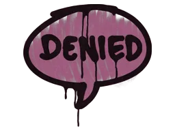 Sealed Graffiti | Denied (Princess Pink)