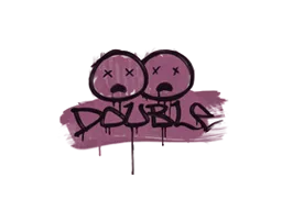 Sealed Graffiti | Double (Princess Pink)