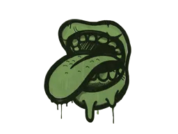 Sealed Graffiti | Eat It (Battle Green)