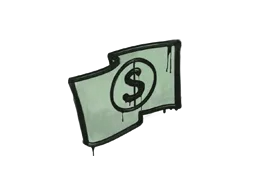 Sealed Graffiti | Keep the Change (Cash Green)