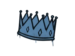 Sealed Graffiti | King Me (Monarch Blue)