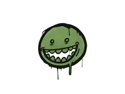 Sealed Graffiti | Mr. Teeth (Battle Green)