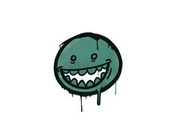 Sealed Graffiti | Mr. Teeth (Frog Green)