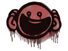 Sealed Graffiti | OMG (Blood Red)