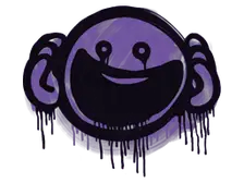 Sealed Graffiti | OMG (Monster Purple)