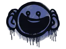 Sealed Graffiti | OMG (SWAT Blue)