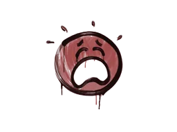 Sealed Graffiti | QQ (Blood Red)