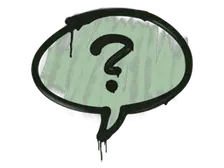 Sealed Graffiti | Question Mark (Cash Green)