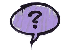 Sealed Graffiti | Question Mark (Violent Violet)