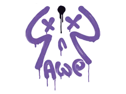 Sealed Graffiti | Recoil AWP (Monster Purple)