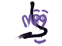 Sealed Graffiti | Recoil MP9 (Monster Purple)