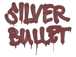 Sealed Graffiti | Silver Bullet (Brick Red)