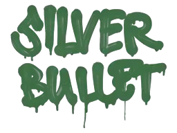 Sealed Graffiti | Silver Bullet (Jungle Green)
