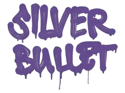 Sealed Graffiti | Silver Bullet (Monster Purple)