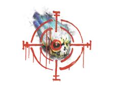 Sealed Graffiti | Skull n' Crosshairs