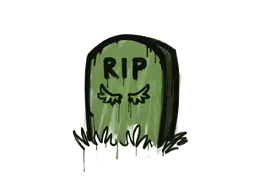 Sealed Graffiti | Tombstone (Battle Green)