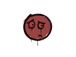 Sealed Graffiti | Worry (Blood Red)