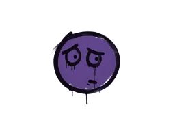 Sealed Graffiti | Worry (Monster Purple)