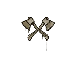 Sealed Graffiti | X-Axes (Dust Brown)