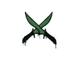 Sealed Graffiti | X-Knives (Jungle Green)