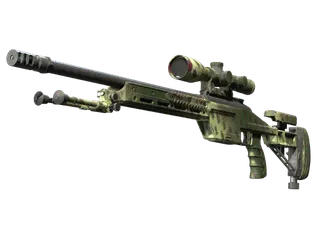 SSG 08 | Lichen Dashed