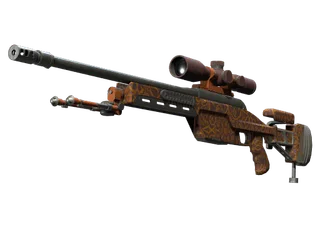 SSG 08 | Orange Filigree