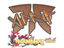 Sticker | afro (Glitter) | Shanghai 2024