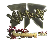 Sticker | afro (Gold) | Shanghai 2024