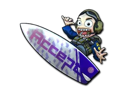 Sticker | Akihabara Accept Surf Ava (Foil)