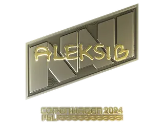 Sticker | Aleksib (Gold) | Copenhagen 2024