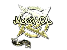 Sticker | Aleksib (Gold) | Paris 2023