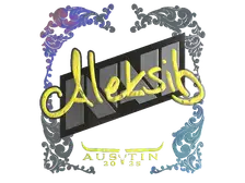 Sticker | Aleksib (Holo) | Austin 2025