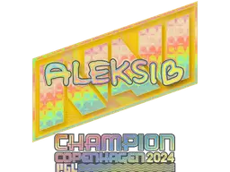 Sticker | Aleksib (Holo, Champion) | Copenhagen 2024