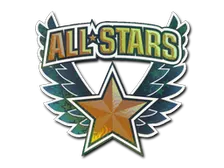 Sticker | All-Stars Orange (Holo)