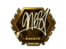 Sticker | ANGE1 (Gold) | London 2018