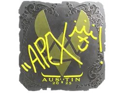 Sticker | apEX (Foil) | Austin 2025