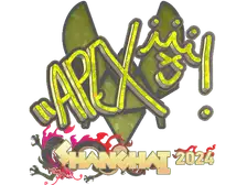 Sticker | apEX (Glitter) | Shanghai 2024