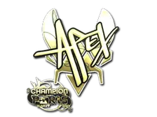 Sticker | apEX (Gold, Champion) | Paris 2023