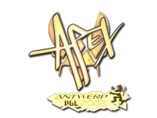 Sticker | apEX (Holo) | Antwerp 2022